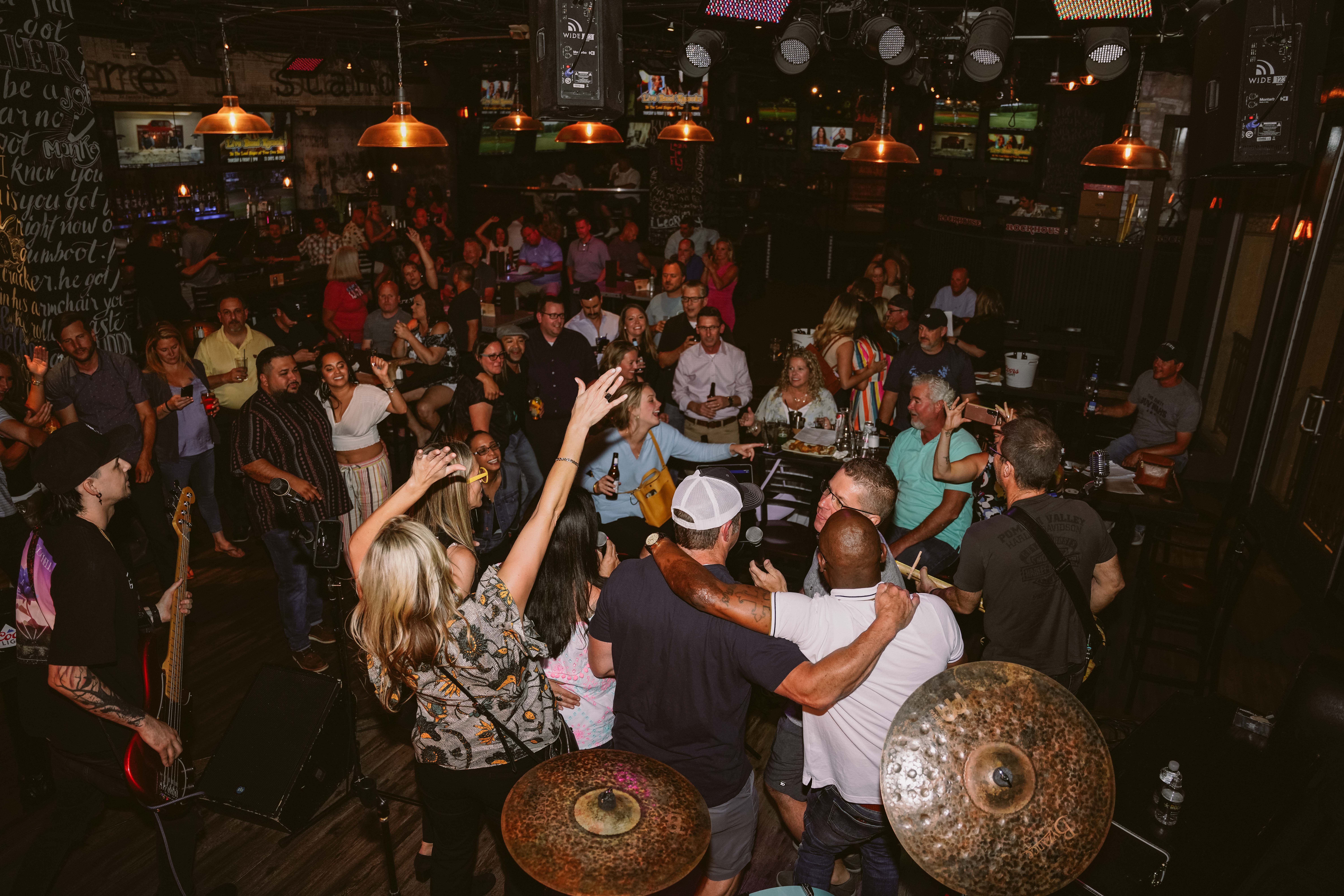 Live band karaoke at Rockhouse Las Vegas inside The Venetian on the Las Vegas Strip